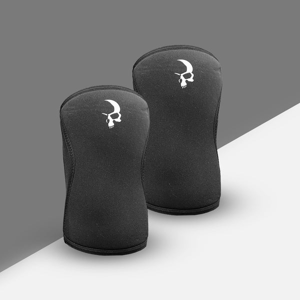 1 RM Fitness Co. 7mm Neoprene Knee Sleeves - Black