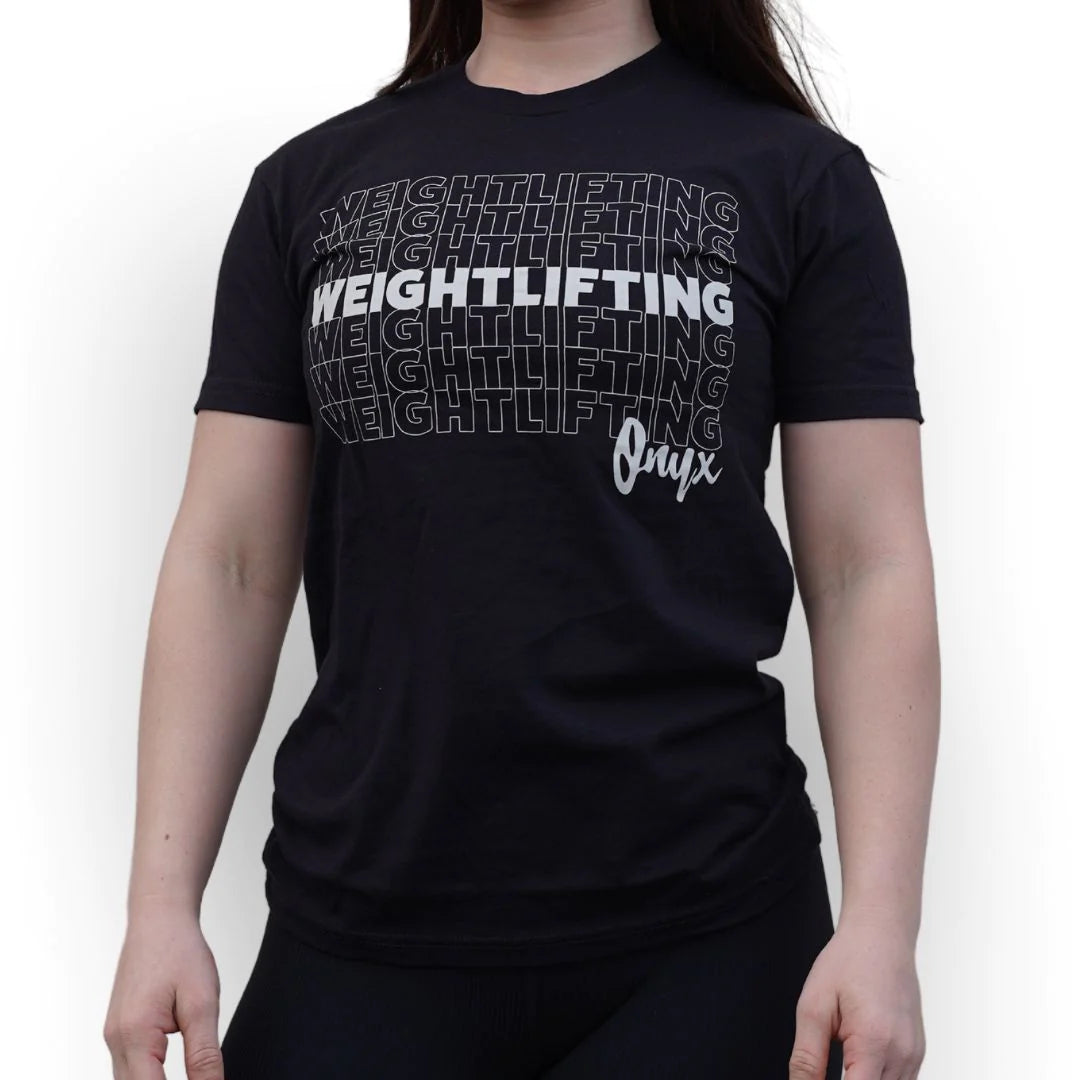 Onyx Weightlifting Co. Thank You Weightlifting T Shirt